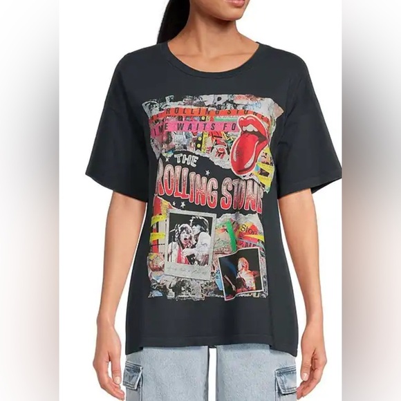 New Rolling Stones Time Waits For No One Short Sleeve daydreamer Graphic - Picture 1 of 5